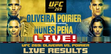 ufc 269 results|ufc 269 results nunes.